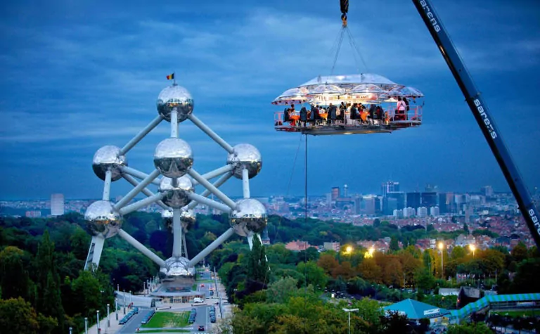 Locais que o Dinner in The Sky já passou!
